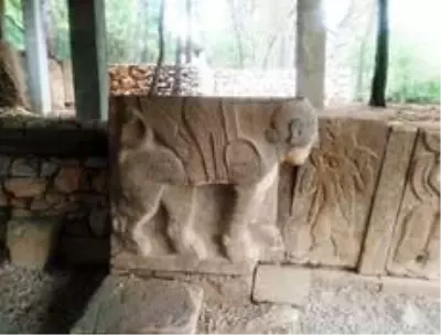 Yılanların atası Hitit Şahmeranı Kadirli'de ortaya çıktı