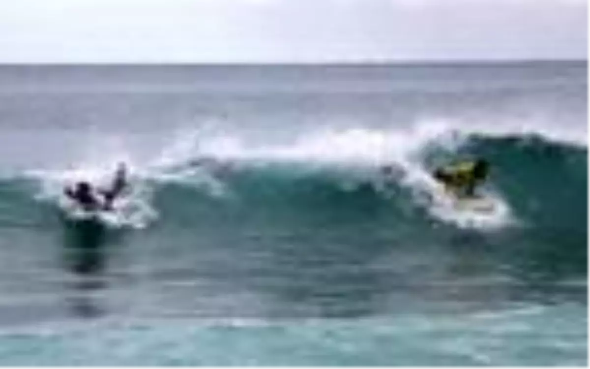 Alanya'da sörf şampiyonası heyecanı