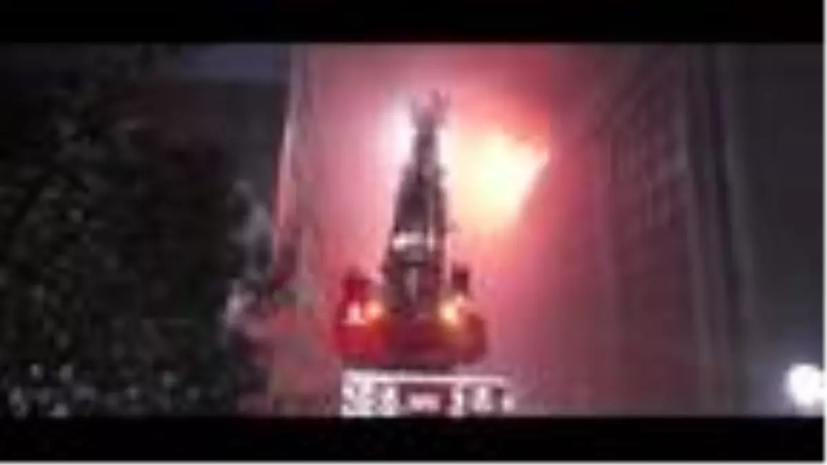 Bahçelievler'de büyük yangın