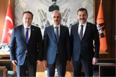 Başkanlar yağlı güreş için Ankara'da