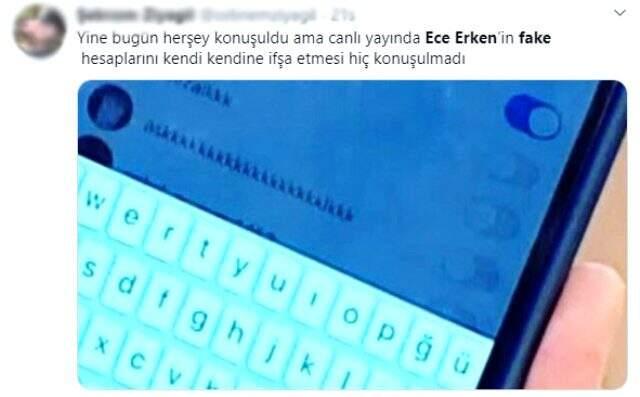 Ece Erken'in Instagram'daki sahte hesapları ifşa oldu