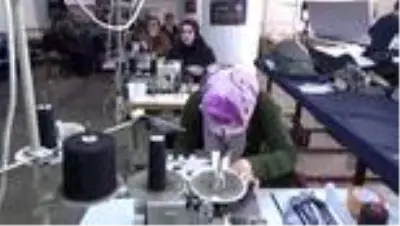 Engellilere yönelik tekstil kursu açıldı Engellilere yönelik tekstil kursu açıldı