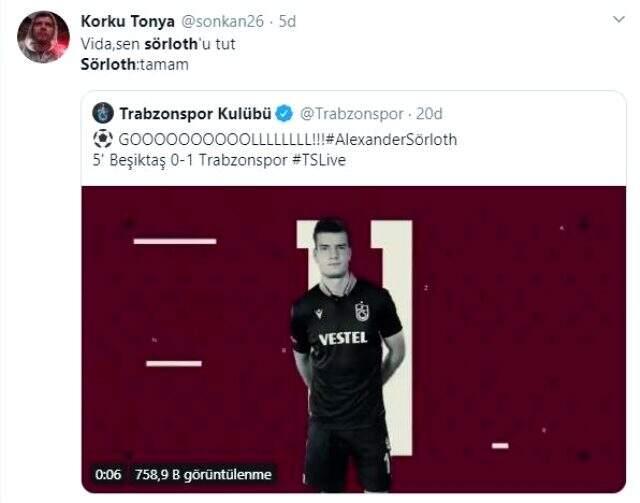 Alexander Sörloth sosyal medyayı salladı