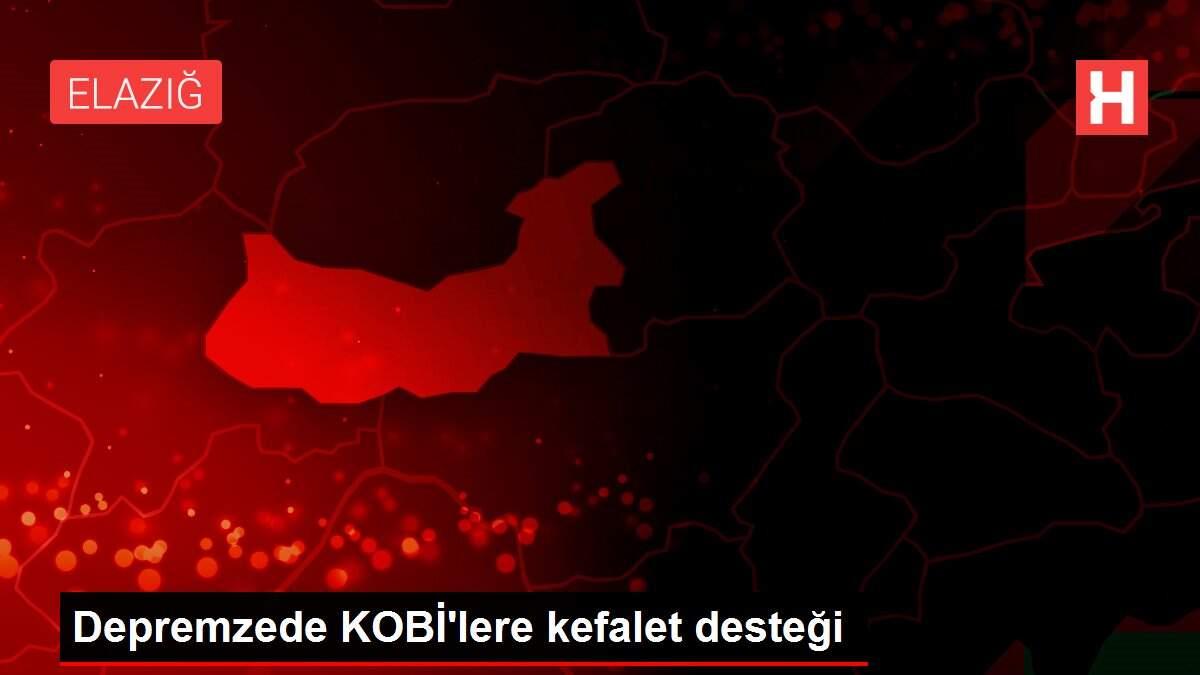 Depremzede KOBİ'lere kefalet desteği