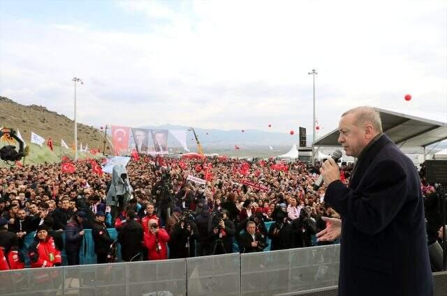 Erdoğan, Menemen-Aliağa-Çandarlı otoyolunun açılışını bizzat yaptı