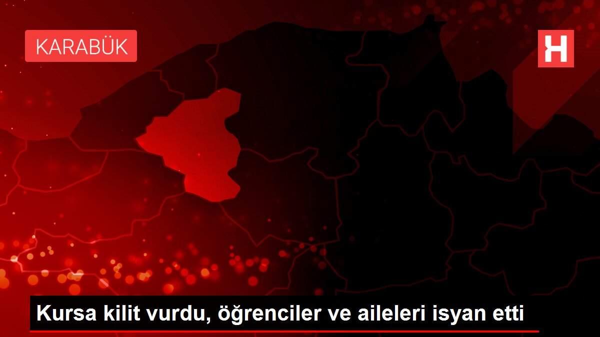 Kursa kilit vurdu, öğrenciler ve aileleri isyan etti