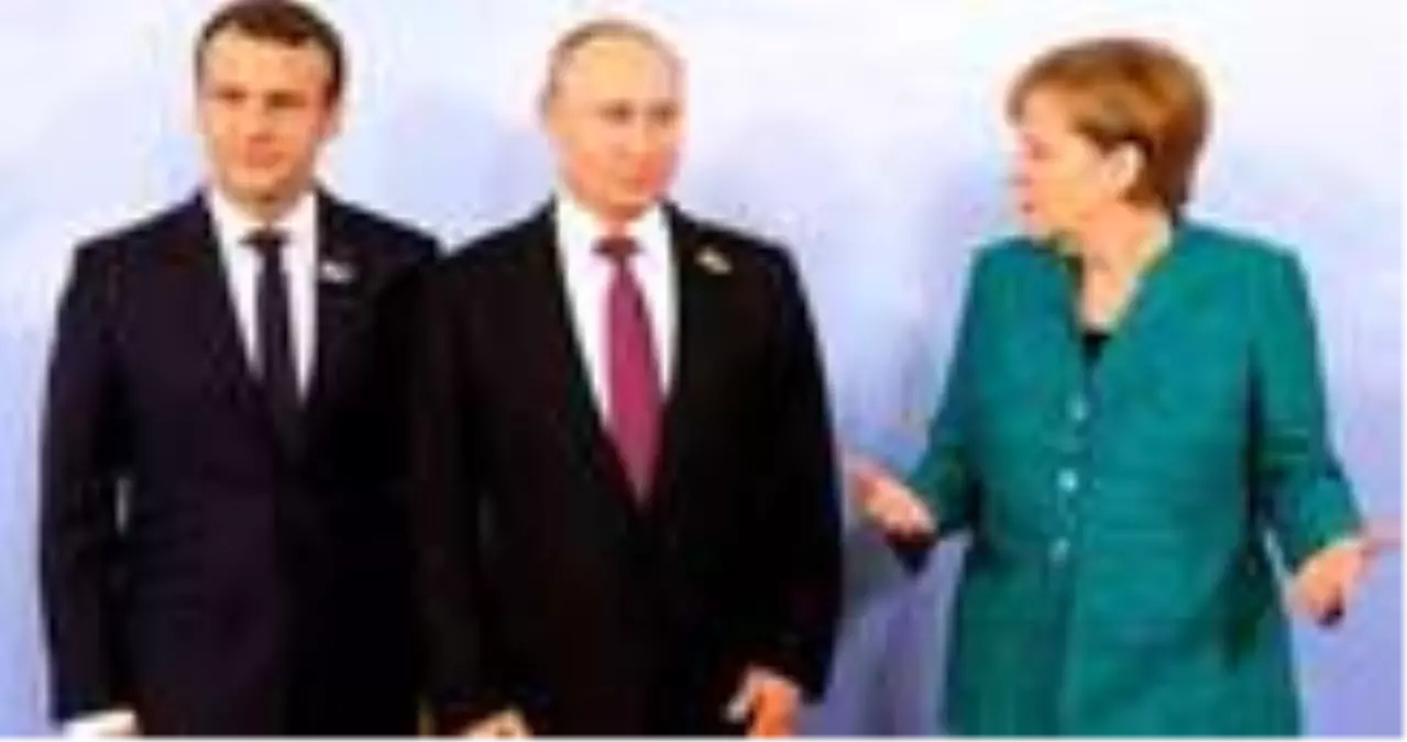 Macron ve Merkel, Rusya ve Esed rejiminden İdlib’de ateşkes istedi