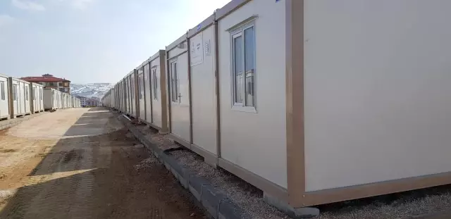 TDV�den depremzede aileler için konteyner ev haberi fotografı, fotografları
