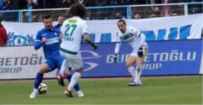 TFF 1. Lig: BB Erzurumspor: 2 - Bursaspor: 1