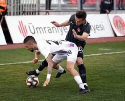 TFF 1. Lig: Ümraniyespor: 2 - Keçiörengücü: 0