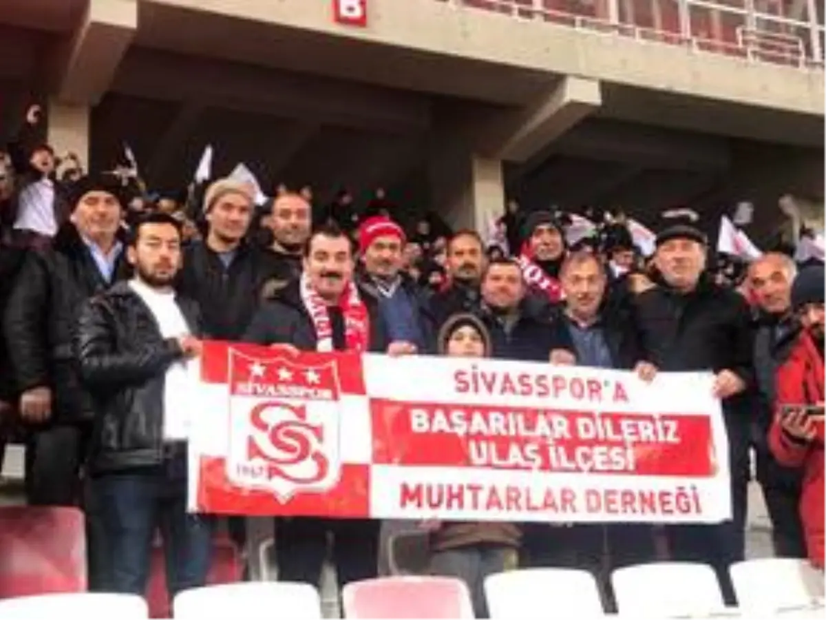 Ulaş ve Şarkışla'dan Sivasspor'a destek