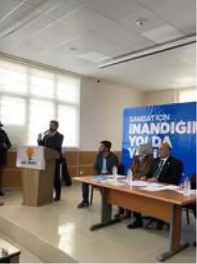 AK Parti Samsat ilçe Başkanlığı kongresi yapıldı AK Parti Samsat ilçe Başkanlığı kongresi yapıldı