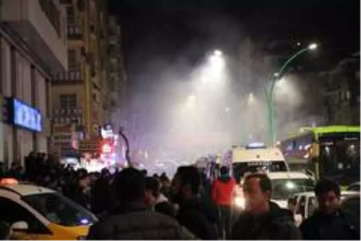 Diyarbakır'da derbi kutlamalarında gergin anlar