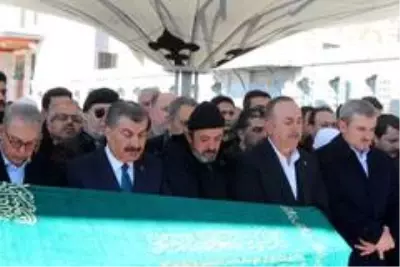 Eski Bakan Akif Çağatay Kılıç'ın babası Sinan Kılıç son yolculuğuna uğurlandı