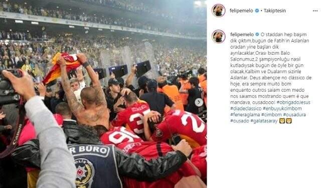 Felipe Melo'dan Ülker Stadı için çarpıcı sözler: Orası bizim balo salonumuz