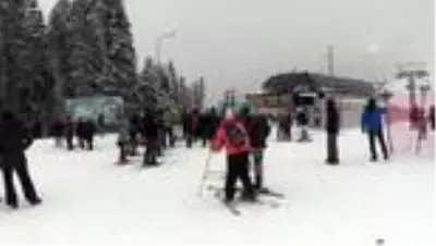 Ilgaz'da hafta sonu yoğunluğu