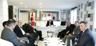 Karayolları Genel Müdürlüğü heyetinden Kılınç'a ziyaret