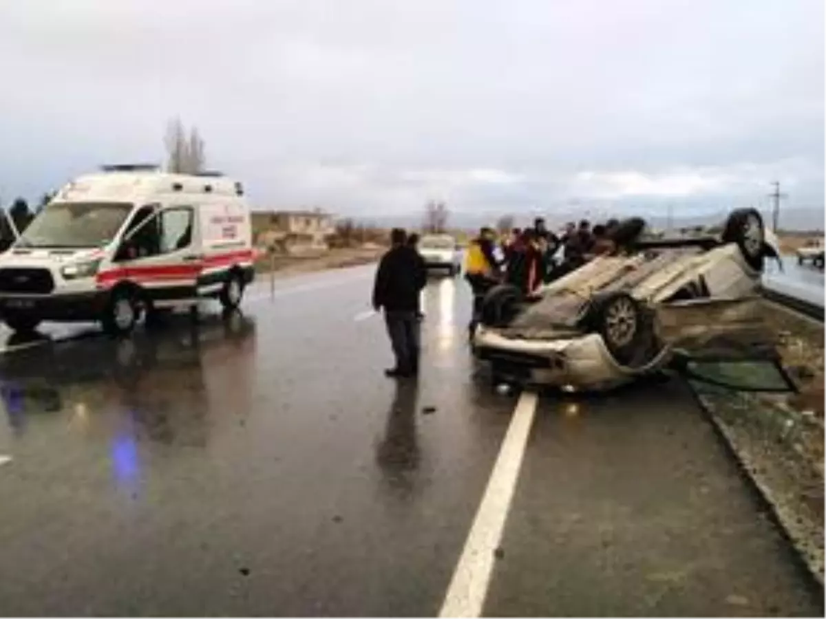 Kayseri'de trafik kazası: 2 yaralı