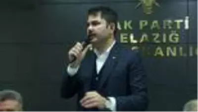 Kurum: 'Elazığ çok daha umutlu, mutlu şehir olacaktır' Kurum: 'Elazığ çok daha umutlu, mutlu şehir olacaktır'