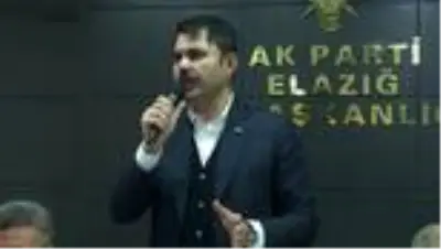 Kurum: Elazığ çok daha umutlu, mutlu şehir olacaktır