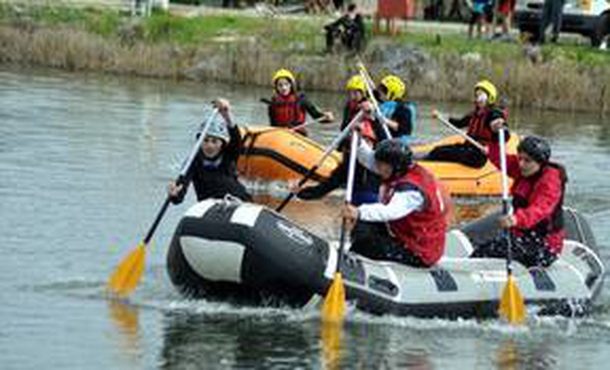 Muğla'da 'Okul Sporları Rafting 1. Bölge Yarışları' yapıldı
