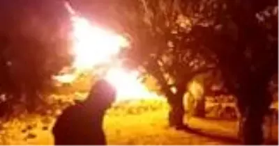 Muhalifler, İdlib'de Esed güçlerinin mevzilerini vuruyor Muhalifler, İdlib'de Esed güçlerinin mevzilerini vuruyor