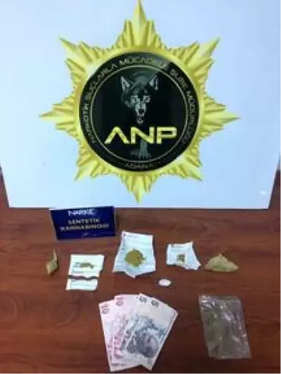 Adana'da uyuşturucu operasyonunda yakalanan 8 zanlıdan 3'ü tutuklandı Adana'da uyuşturucu operasyonunda yakalanan 8 zanlıdan 3'ü tutuklandı
