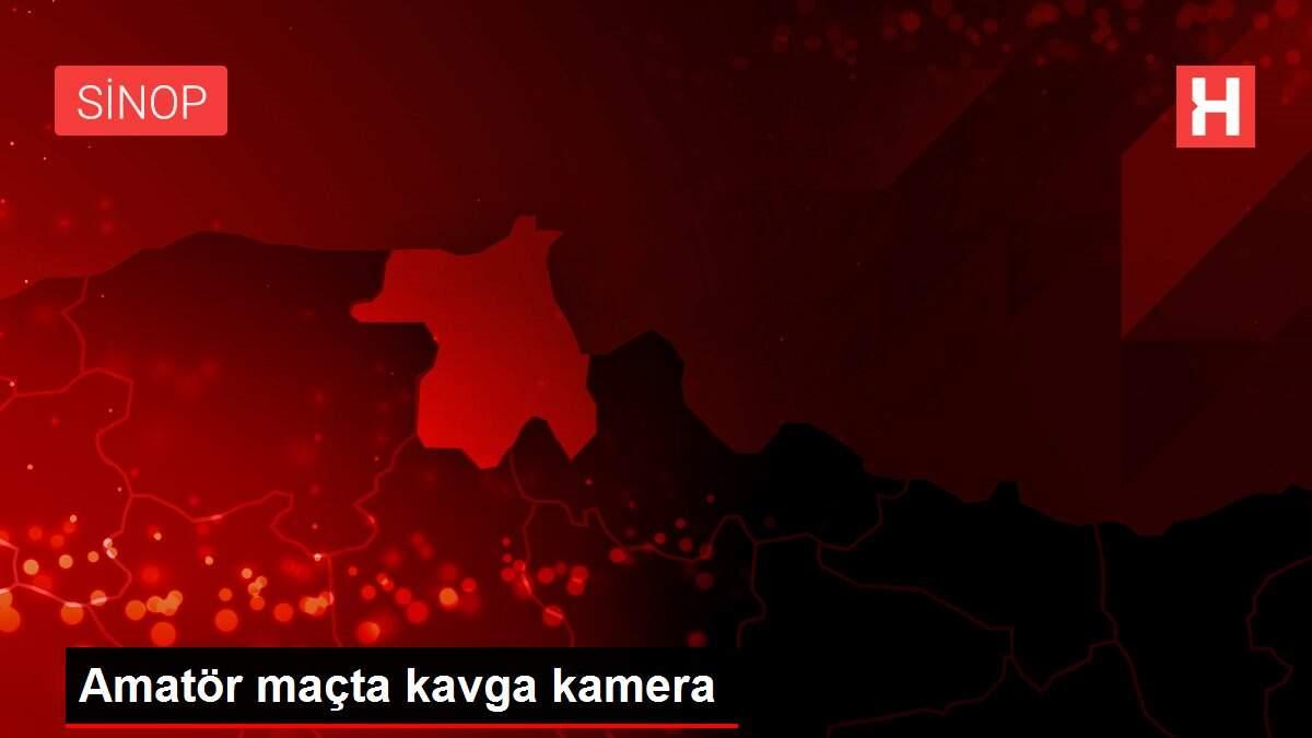 Amatör maçta kavga kamera