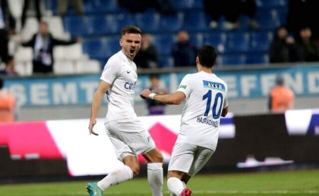 Kasımpaşa, Denizlispor'u 2-0 yendi
