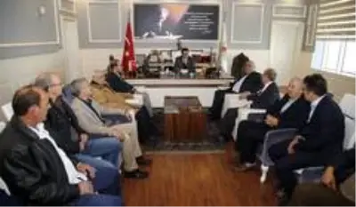 Başkan Genç, Akdeniz Konyalılar Federasyonu üyelerini ağırladı Başkan Genç, Akdeniz Konyalılar Federasyonu üyelerini ağırladı