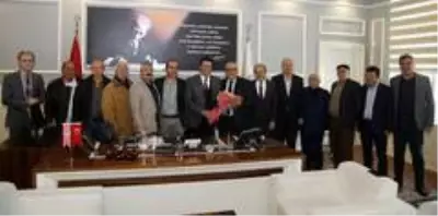 Başkan Genç, Akdeniz Konyalılar Federasyonu üyelerini ağırladı Başkan Genç, Akdeniz Konyalılar Federasyonu üyelerini ağırladı