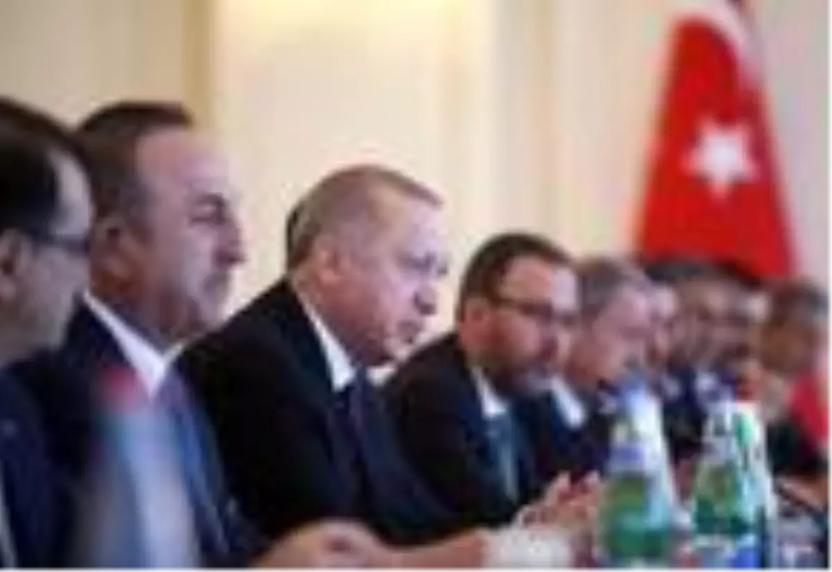 Erdoğan, Türkiye-Azerbaycan Stratejik Konsey Toplantısı'na katıldı