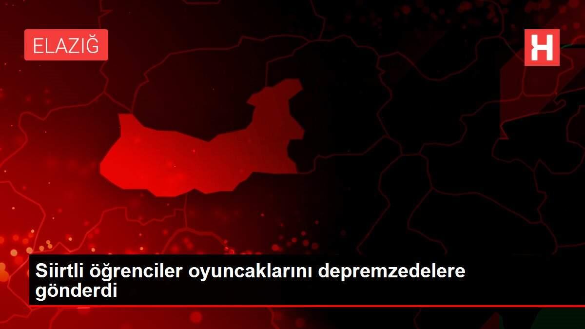 Siirtli öğrenciler oyuncaklarını depremzedelere gönderdi