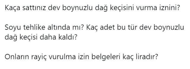 Amerikalı kadın avcının Adıyaman'a gelip dağ keçisi avlaması tepki çekti