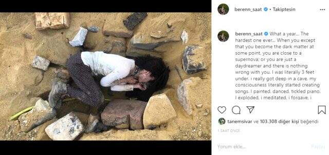 Beren Saat'ten ilginç doğum günü mesajı: Kırıldım, bağışladım