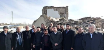 CHP heyeti Başkale deprem bölgesinde