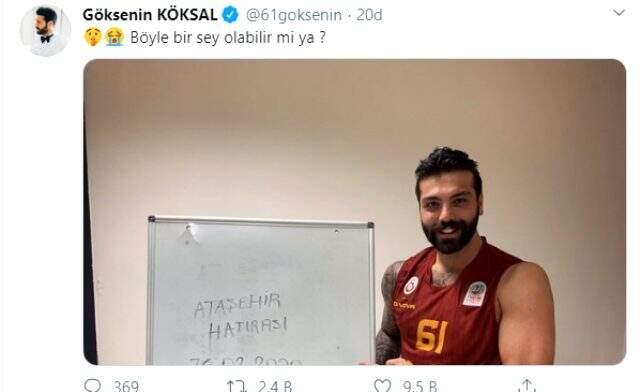 Göksenin Köksal'dan maç sonu Ozan Tufan'a gönderme!