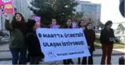 Kadınlardan 8 Mart için İBB'den ücretsiz ulaşım isteği