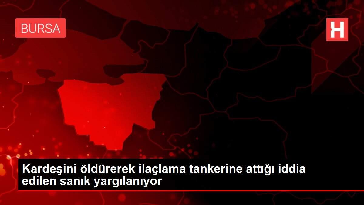 Kardeşini öldürerek ilaçlama tankerine attığı iddia edilen sanık yargılanıyor Kardeşini öldürerek ilaçlama tankerine attığı iddia edilen sanık yargılanıyor