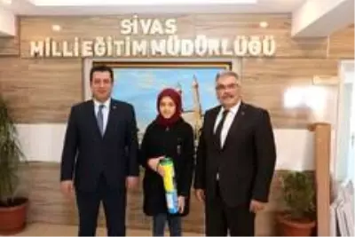 Dereceye giren öğrenciler ödüllendirildi
