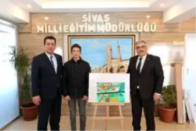 Dereceye giren öğrenciler ödüllendirildi