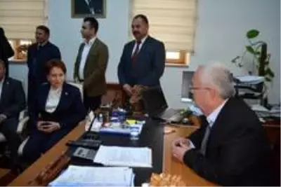İYİ Parti Genel Başkanı Akşener, Gömeç ve Ayvalık'ta İYİ Parti Genel Başkanı Akşener, Gömeç ve Ayvalık'ta