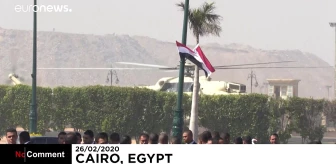 Mısır'ın eski lideri Hüsnü Mübarek son yolculuğuna uğurlandı
