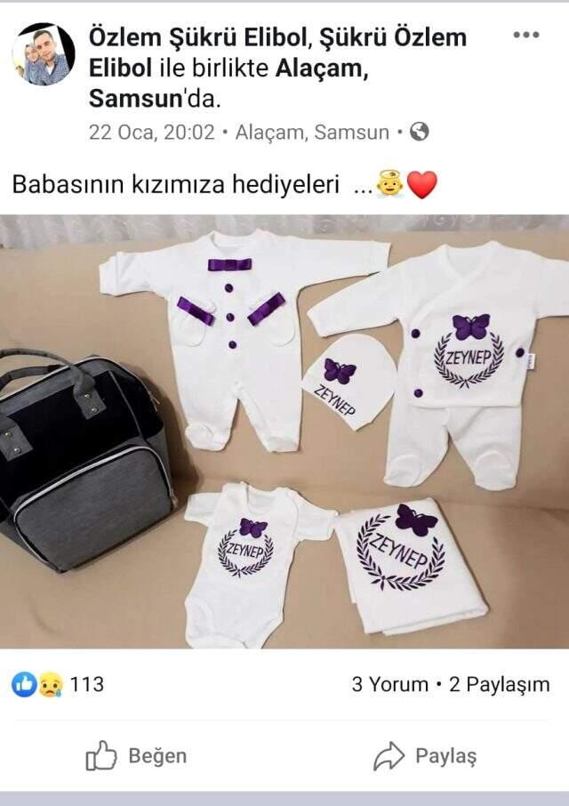 Şehit eşinin yürek burkan paylaşımı: Babasının kızımıza hediyeleri