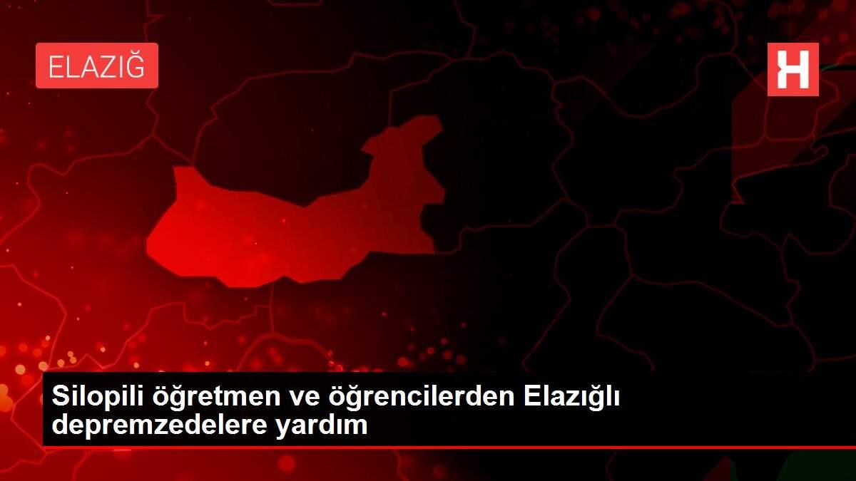 Silopili öğretmen ve öğrencilerden Elazığlı depremzedelere yardım Silopili öğretmen ve öğrencilerden Elazığlı depremzedelere yardım