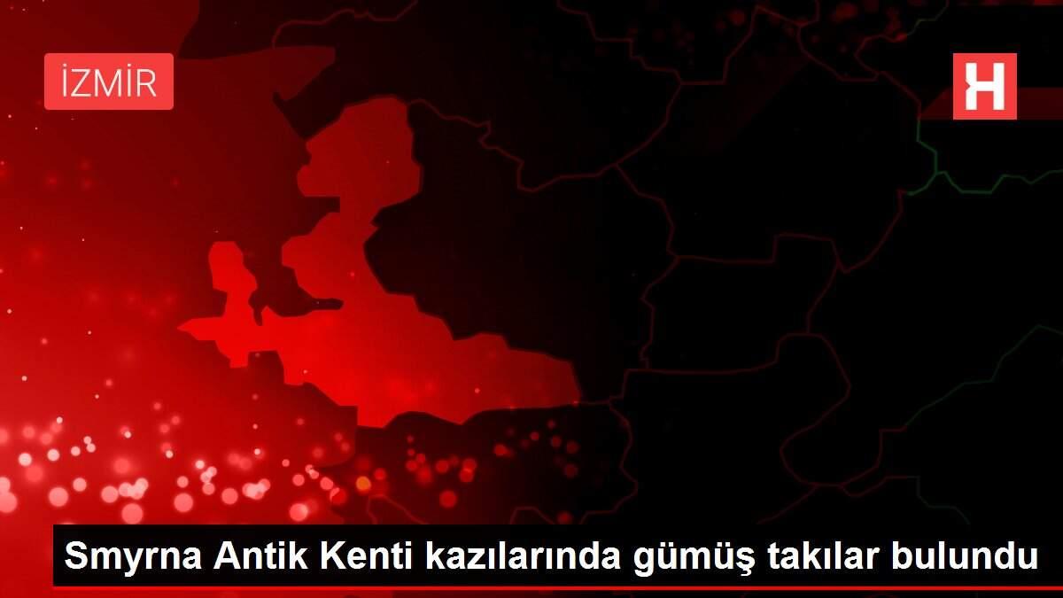 Smyrna Antik Kenti kazılarında gümüş takılar bulundu