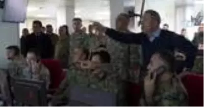 Bakan Hulusi Akar'ın komutanlara vurun emrini verdiği anların görüntüleri yayınlandı