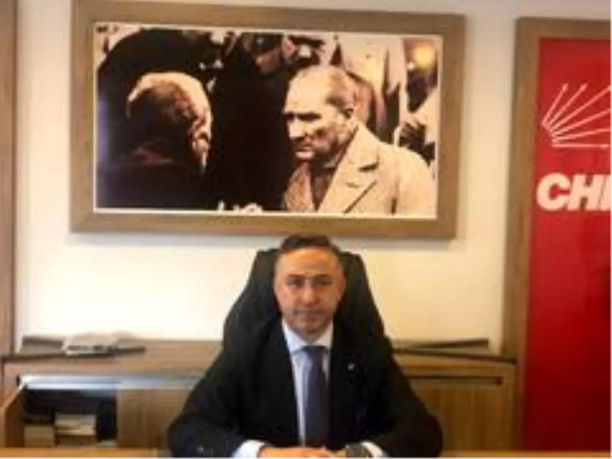 CHP Çorum İl Başkanı Mehmet Tahtasız;