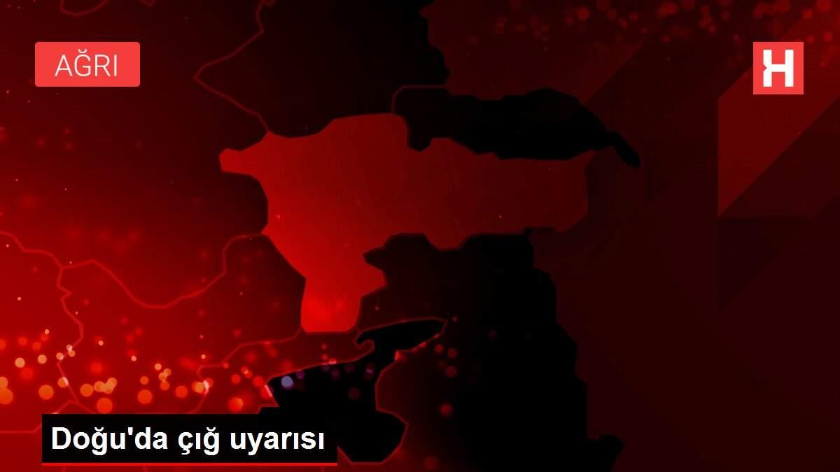 Doğu'da çığ uyarısı Doğu'da çığ uyarısı