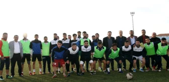 Silvan Emniyet Müdürü Aral'dan sporculara ziyaret